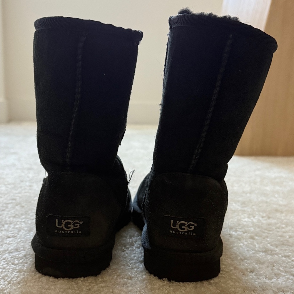 UGG Black Short Classic Boots